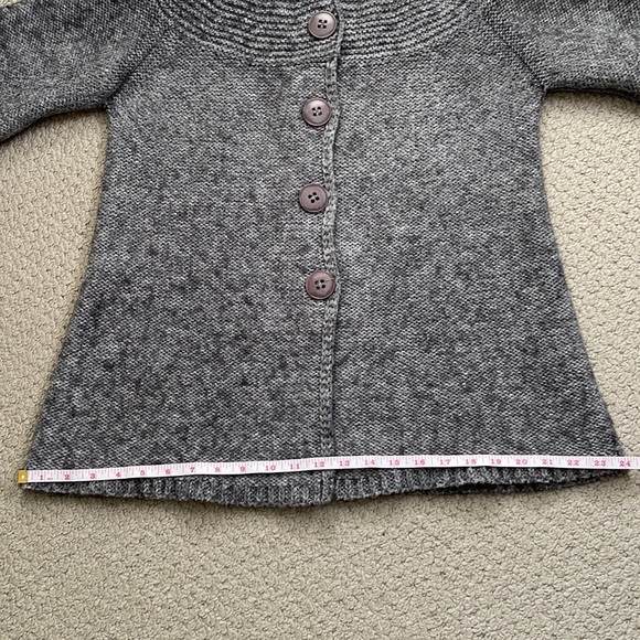 In 2 Anthropologie acrylic and alpaca bell sleeve knit sweater - Picture 11 of 12